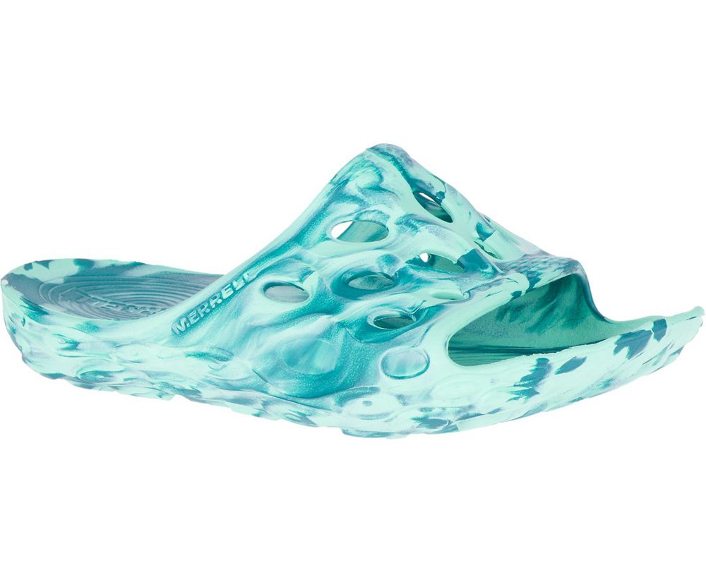 Merrell Sandals Mint - Hydro Moc Slide - Womens 59GZHAIND